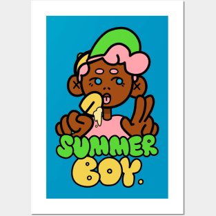 Summer Boy 2 ! Posters and Art